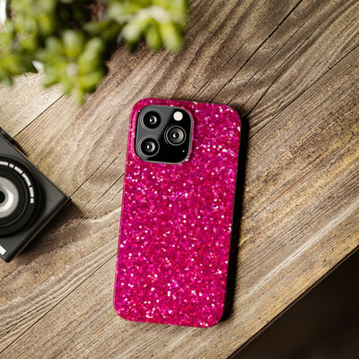 Slim Pink Glitter Cute Phone Cases for Iphone 16 Pro Max | iPhone 15 Case | iPhone 15 Pro Max Case, Iphone 14, Iphone 14 Pro Max, Iphone 13 12 11 8 7