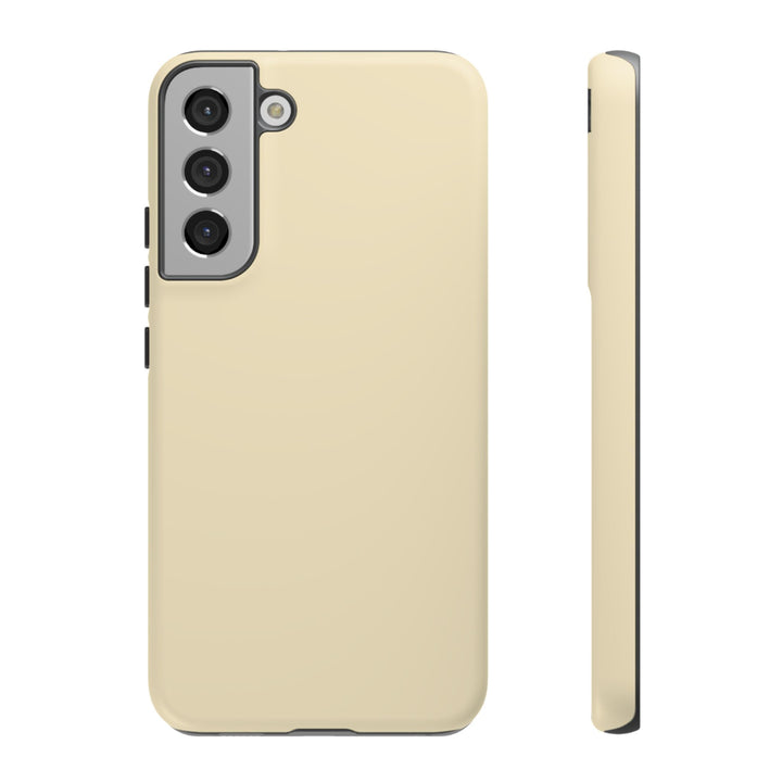 Premium Tough Pale Yellow Gift for Her Cute Phone Cases for Samsung S25 S24, S23, S22, S21, Iphone, 16, 15, 14, 13 Pro Max Ultra - Studio40ParkLane