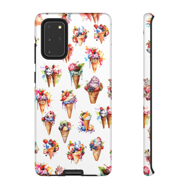 Impact Resistant, Summer Icecream, Cute Phone Cases for Samsung S24, S23, S22, S21, IPhone 15 pro, Iphone 14 pro, Iphone 13 IPhone 12, Iphone 11 - Studio40ParkLane