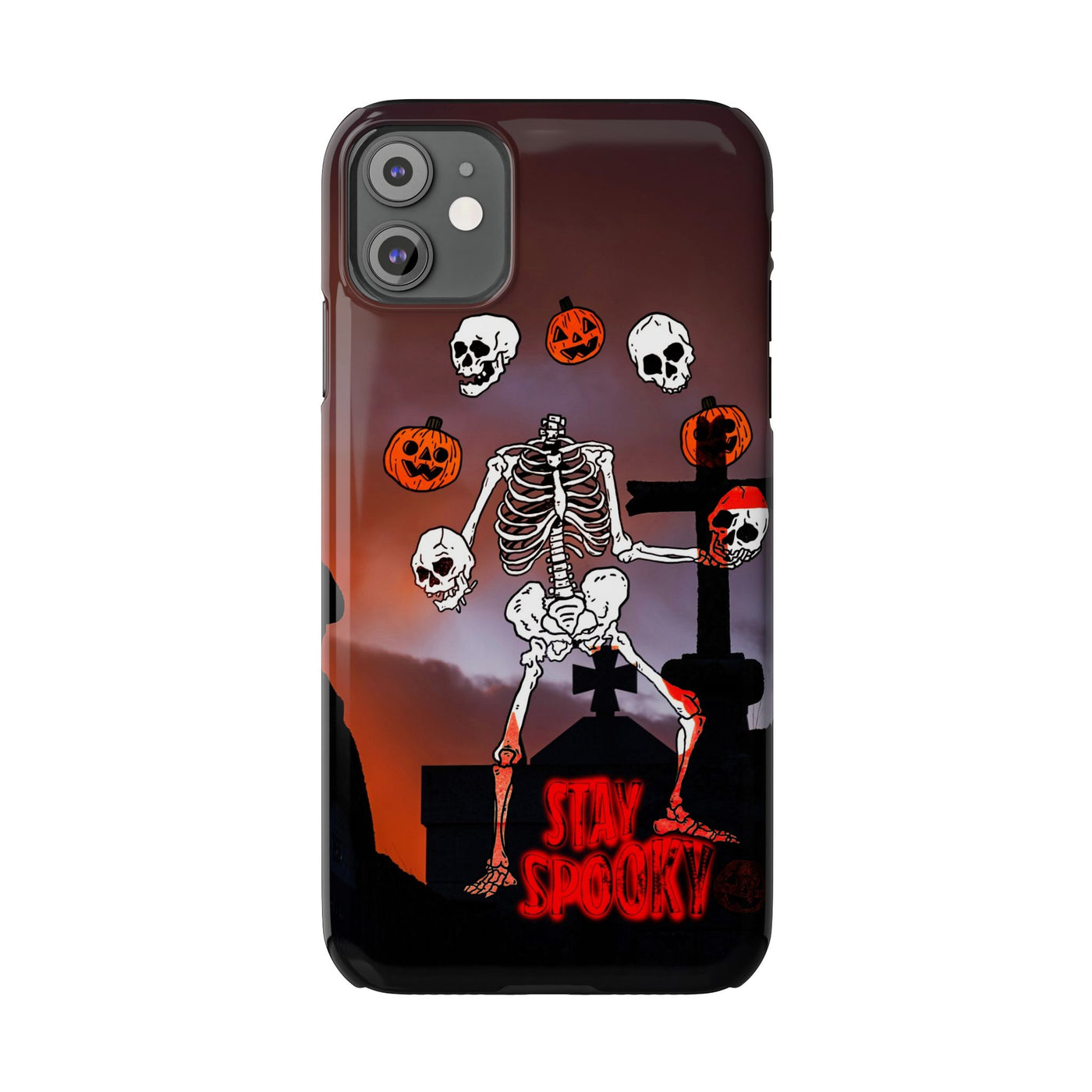 Halloween Spooky Slim Cute Phone Cases for Iphone  | iPhone 15 Case | iPhone 15 Pro Max Case, Iphone 14, Iphone 14 Pro Max, Iphone 13