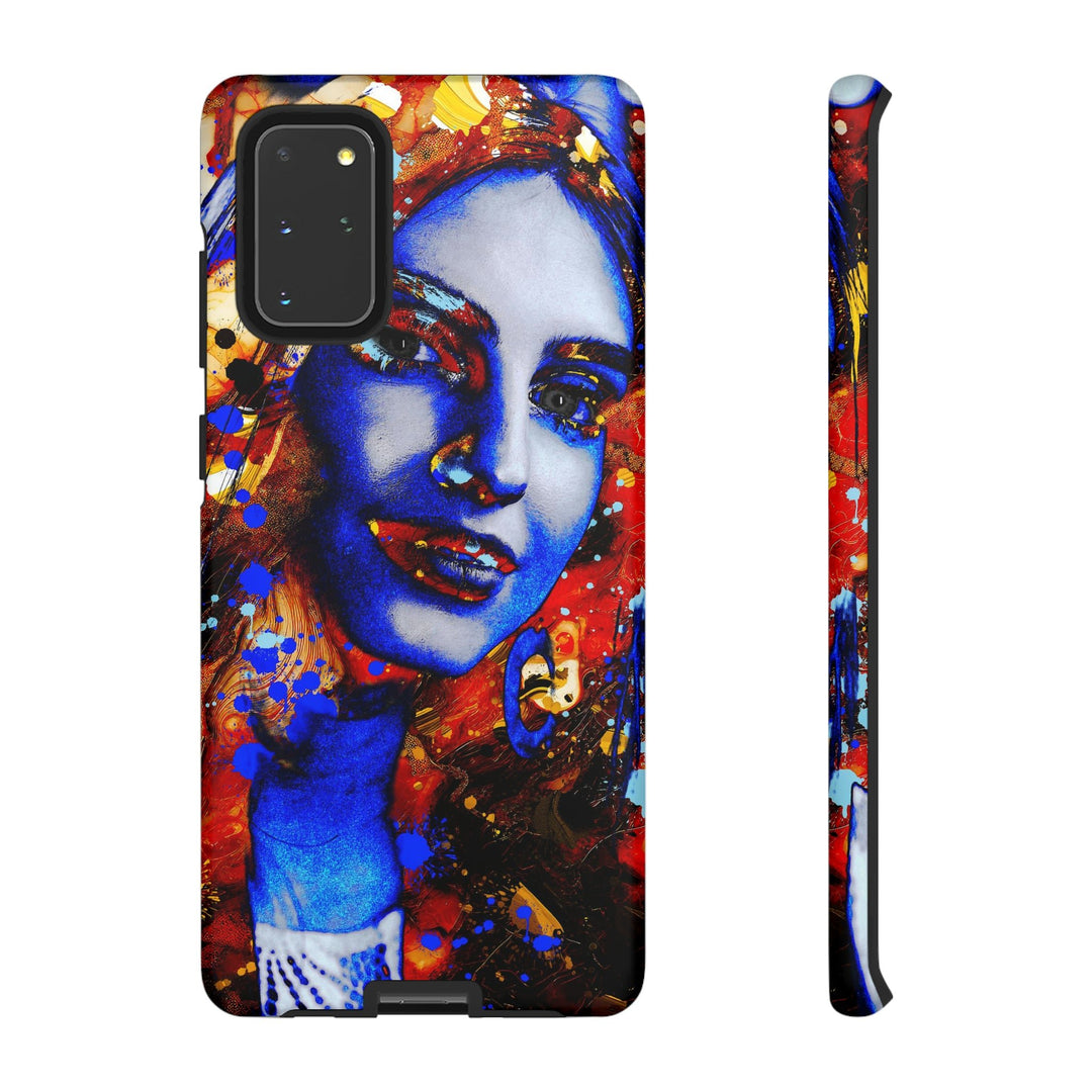 Cute Samsung Phone Case | Aesthetic Samsung Phone Case | Galaxy S23, S22, S21, S20 | Marble Splash Face, Protective Phone Case - Studio40ParkLane