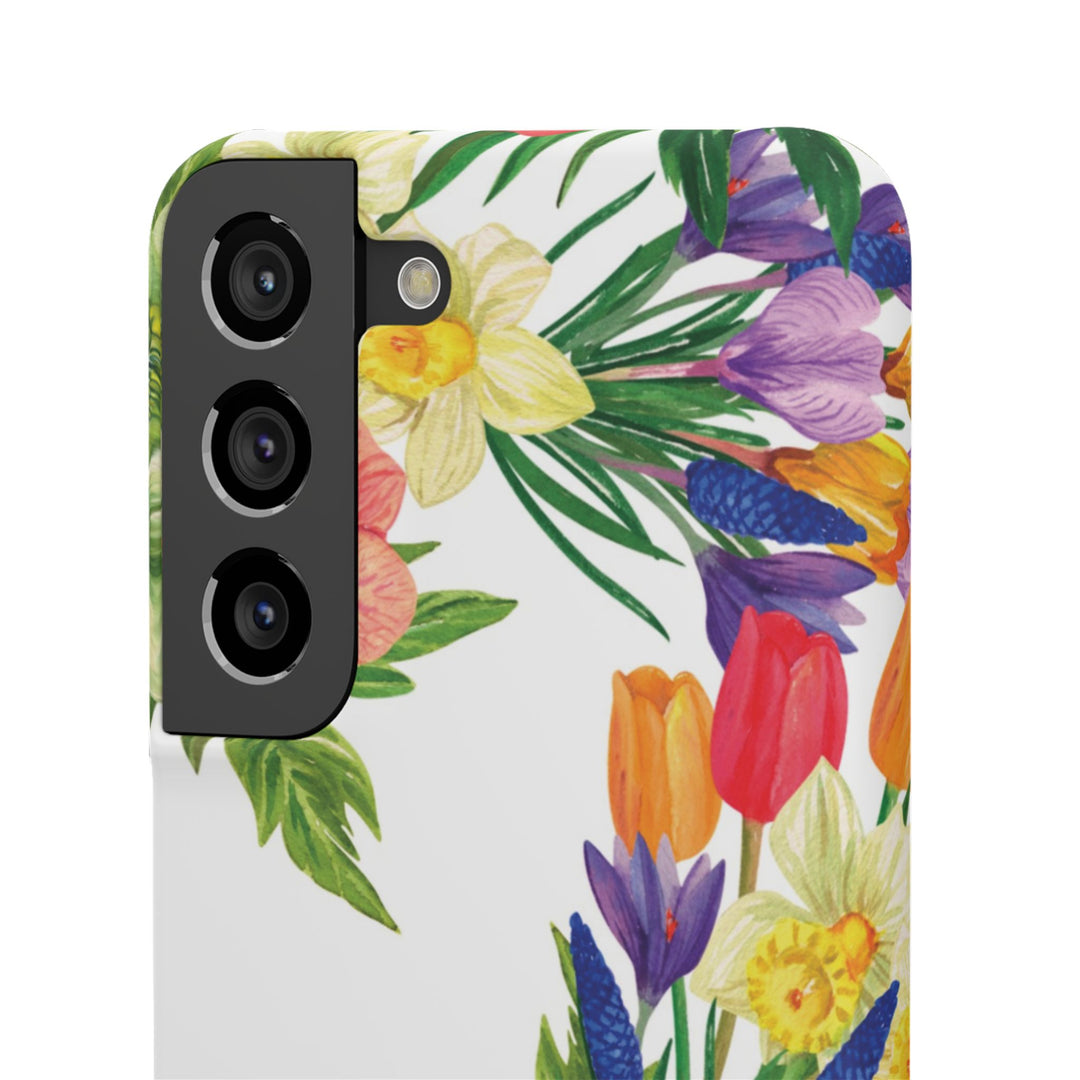 Sleek Snap Spring Summer Flowers Cute Phone Case for iPhone 16 15 14 13 12 11 X Xs Max Xr Pro Plus Samsung Galaxy S24 S23 S22 S21 S20 Ultra