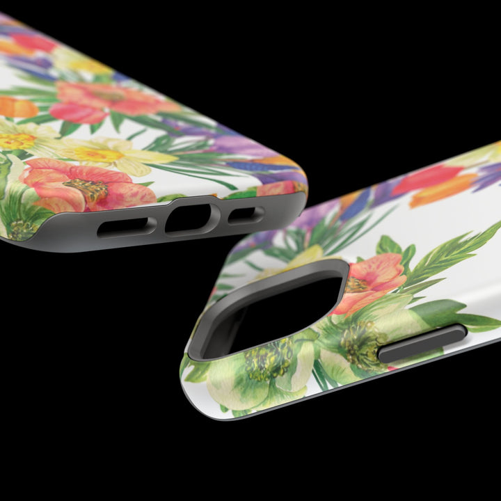 Spring Flowers Magsafe Cute Phone Case for Iphone Gift for Her, iPhone 16 Case iPhone 15 Pro Max Case, Iphone 14, Iphone 14 Pro Max, 13, 12 - Studio40ParkLane