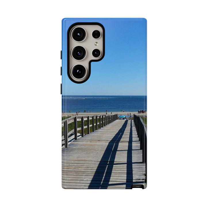 Cute Samsung Case | Cool Iphone Case | Summer Beach Walk, Samsung S24, S23, S22, S21, IPhone 15 Case | Iphone 14 Case, Iphone 13 Case - Studio40ParkLane