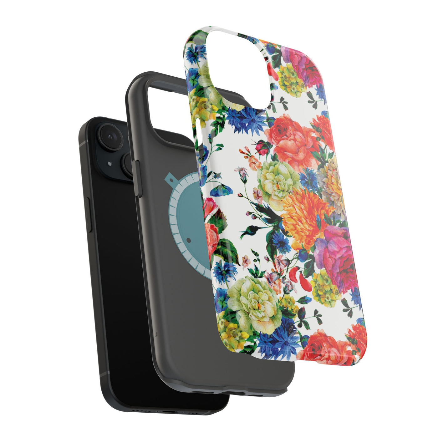 Spring Flowers Magsafe Cute Phone Case for Iphone Gift for Her, iPhone 16 Case iPhone 15 Pro Max Case, Iphone 14, Iphone 14 Pro Max, 13, 12 - Studio40ParkLane
