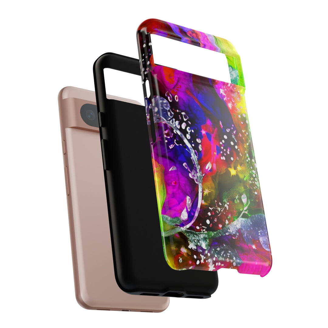Impact Resistant, Multi Color Marble, Cute Phone Cases for Samsung S24, S23, S22, S21, IPhone 15 pro Iphone 14 pro Iphone 13 IPhone 12 Iphone 11 - Studio40ParkLane