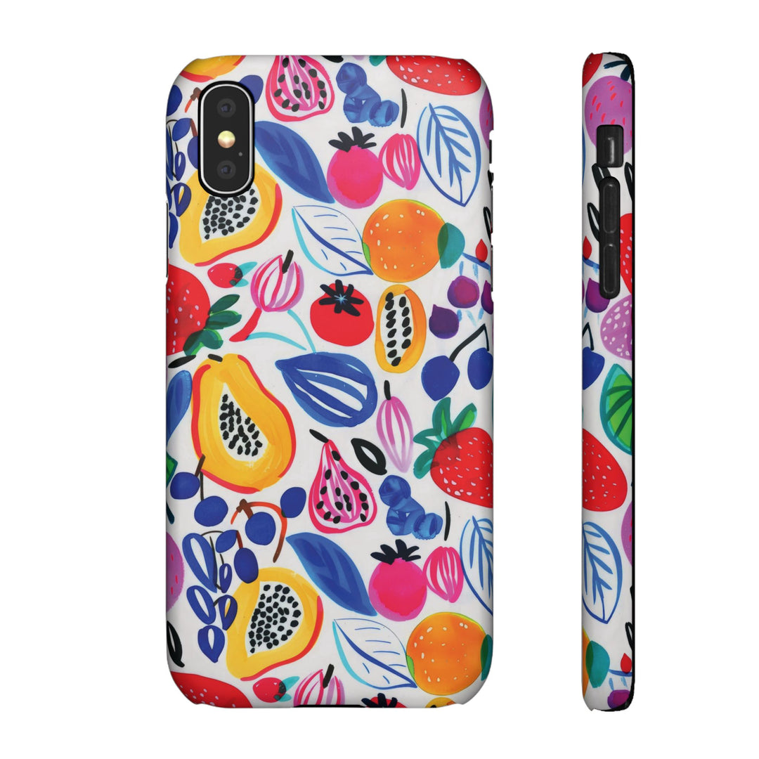 Sleek Snap Summer Fruit Cute Phone Case for iPhone 16 15 Pro Max 14 13 12 11 X Xs Max Xr Pro Plus Samsung Galaxy S24 S23 S22 S21 S20 Ultra