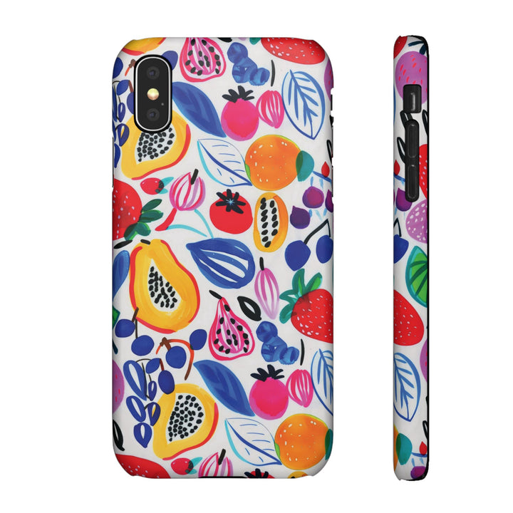 Sleek Snap Summer Fruit Cute Phone Case for iPhone 16 15 Pro Max 14 13 12 11 X Xs Max Xr Pro Plus Samsung Galaxy S24 S23 S22 S21 S20 Ultra