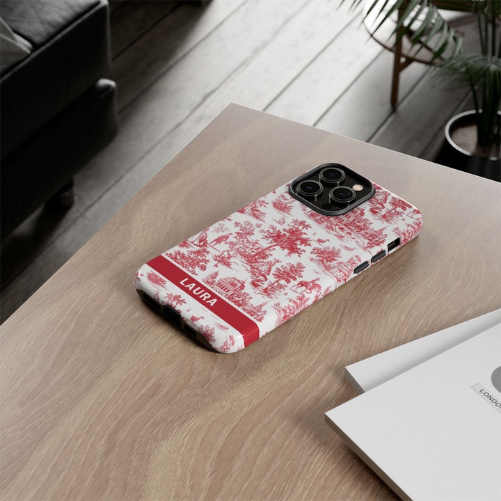 Premium Tough Personalized Initial Custom Gift Cute Phone Cases for Samsung Galaxy S24, S23, S22, S21 Plus, Ultra, Iphone 16, 15, 14 Pro Max - Studio40ParkLane