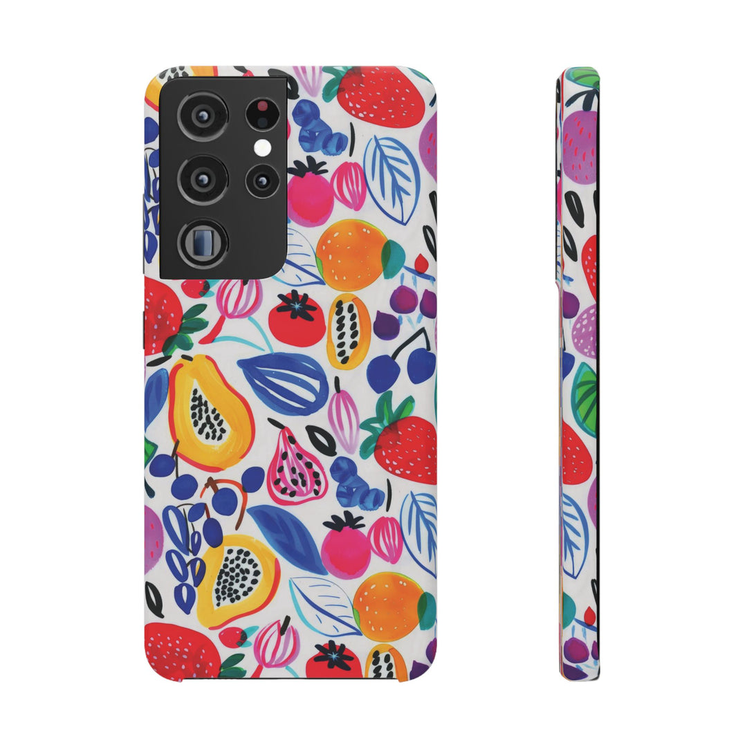 Snap Cute Custom Phone Case, Summer Fruit case for iPhone 18 17 16 15 14 13 12 Pro Max, Samsung S26 S25 S24 S23 Ultra Protective Phone Case - Studio40ParkLane