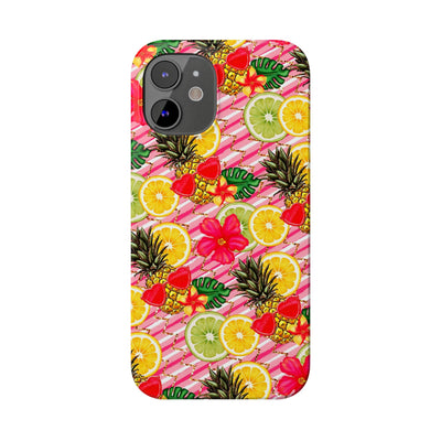 Slim Late Summer Fruit Slim Cute Phone Cases for Iphone  | iPhone 15 Case | iPhone 15 Pro Max Case, Iphone 14, Iphone 14 Pro Max, Iphone 13