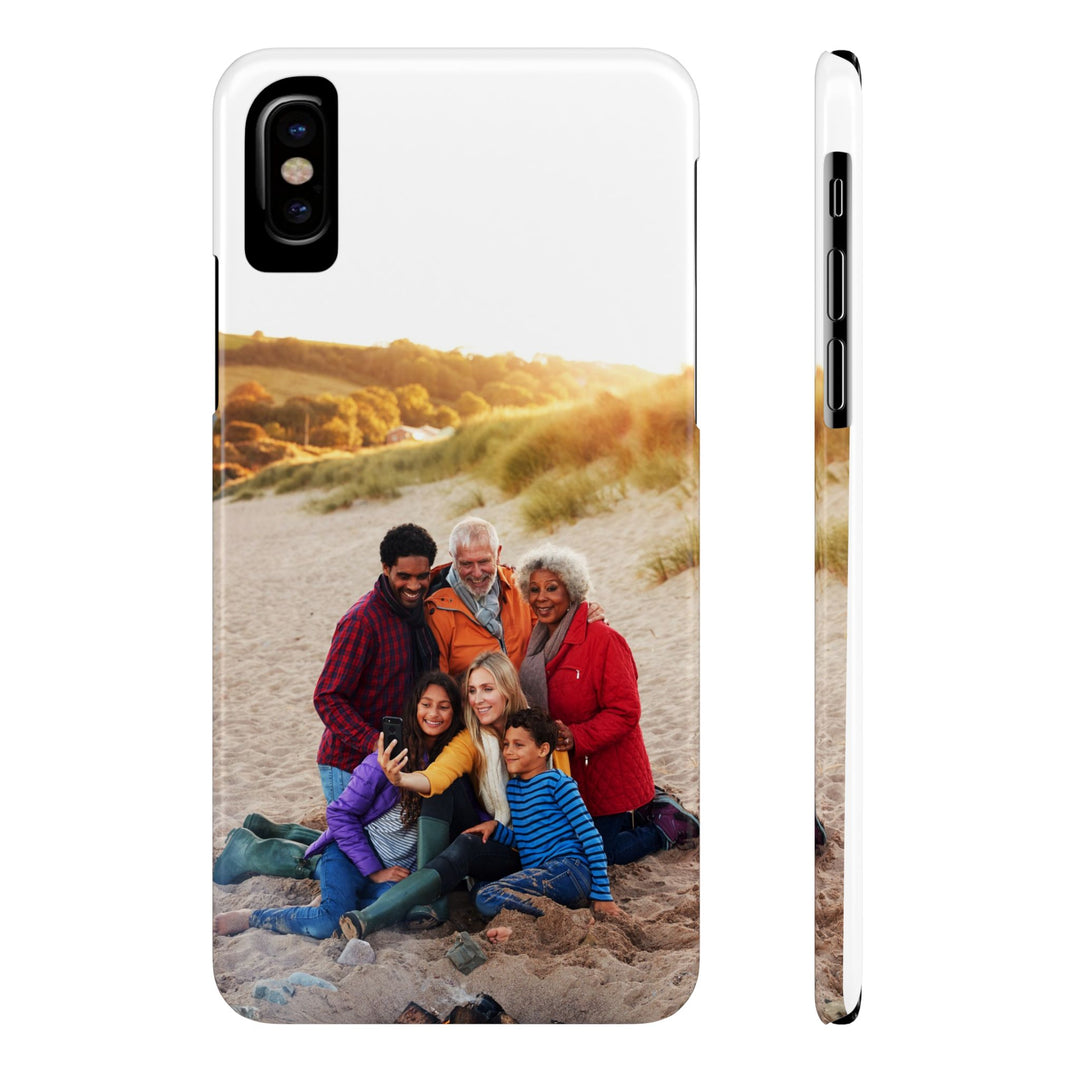 Slim Custom Personalized Family Photo Phone Cases for Iphone 16 | iPhone 15 Case | iPhone 15 Pro Max Case, Iphone 14, Iphone 14 Pro Max, Iphone 13, Slim - Studio40ParkLane