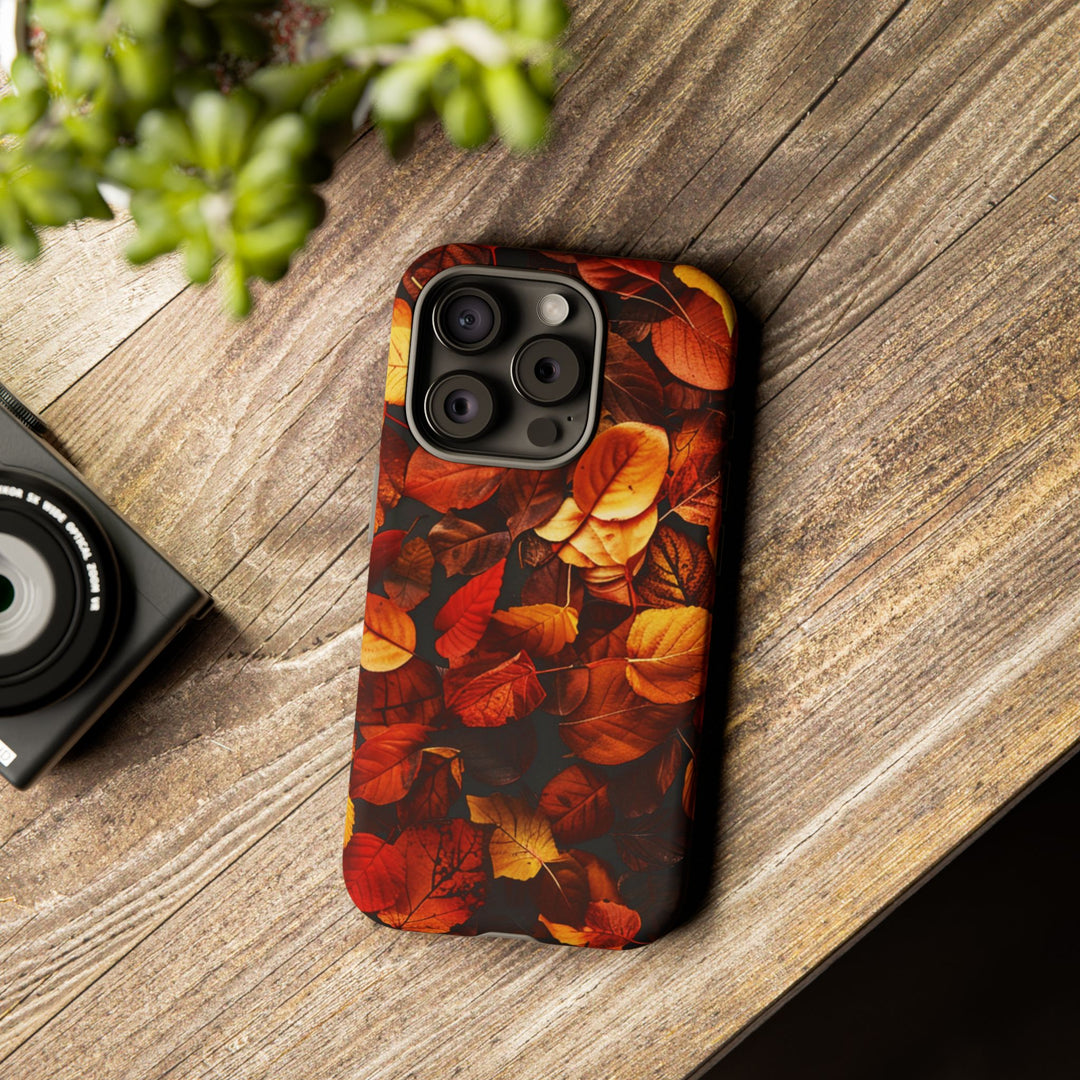 Autumn Fall Leaves Gift for Her Cute Phone Case for, Samsung Galaxy S24, S23, S22, S21, IPhone 16 Case | Iphone 15, Iphone 14, IPhone 13 Case - Studio40ParkLane