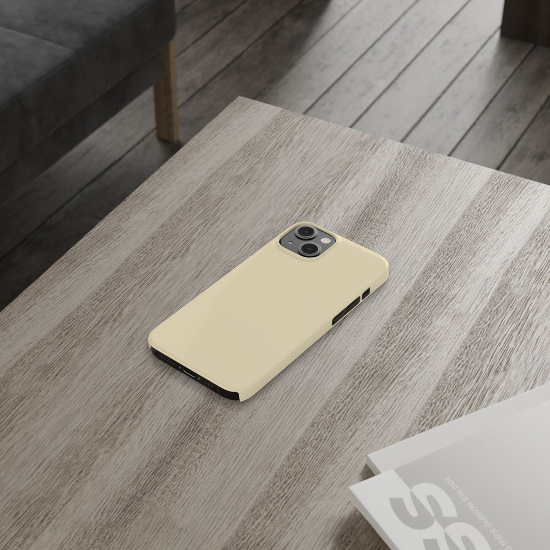 Slim Pale Yellow Gift for Her Aesthetic Cute Phone Case for Iphone 16 - | iPhone 15 Pro Max Case | iPhone 14 Case 13 12 11 10 9 8 7 - Studio40ParkLane