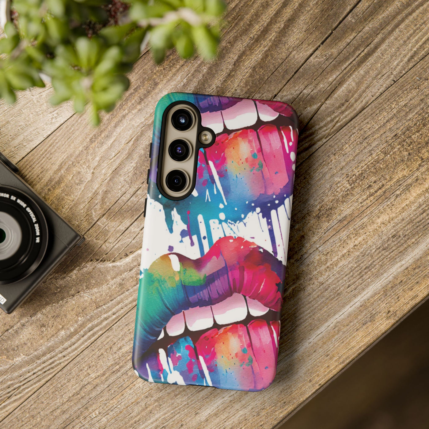 Impact Resistant, Simply Smile Lips, Cute Phone Cases for Samsung S24, S23, S22, S21, IPhone 15 pro Iphone 14 pro Iphone 13 IPhone 12 Iphone 11