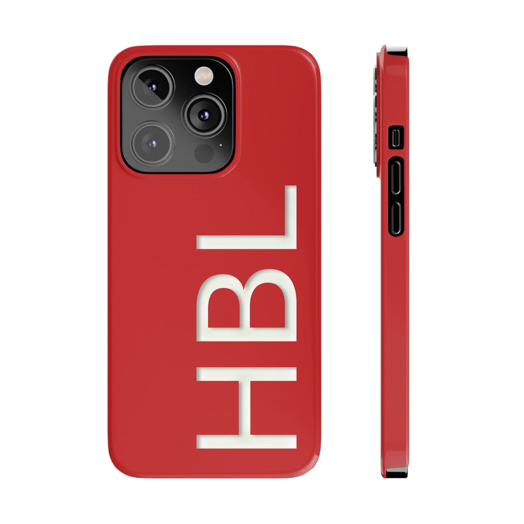 Slim Custom Personalized Red Gift for Her Cute Phone Cases for Iphone 16 Pro Max | iPhone 15 Case | iPhone 15 Pro Max Case, Iphone 14, 13, 12, 11, 10, 8, 7 - Studio40ParkLane