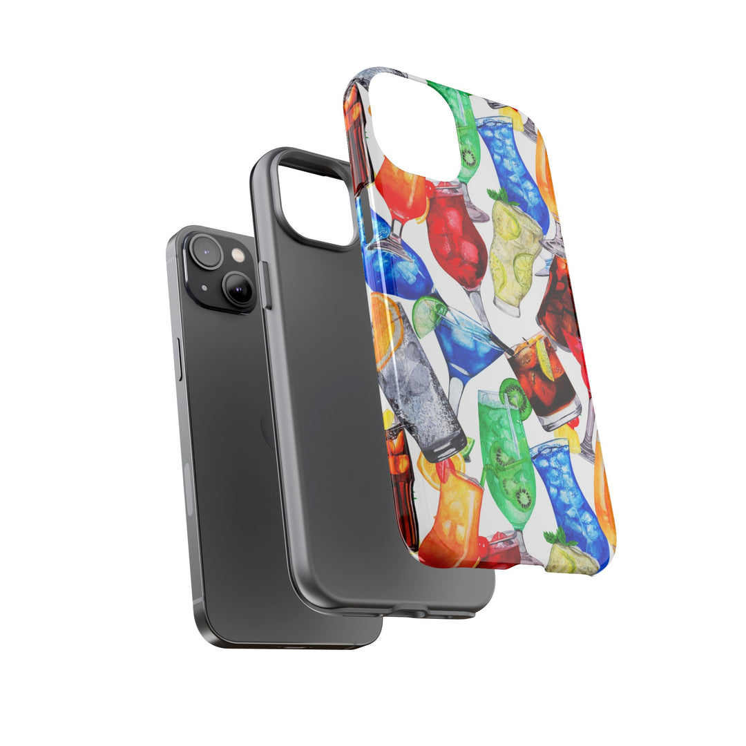 Cute Samsung Case | Cool Iphone Case | Summer Fruit Cocktail, Samsung S24, S23, S22, S21, IPhone 15 Case | Iphone 14 Case, Iphone 13 Case - Studio40ParkLane