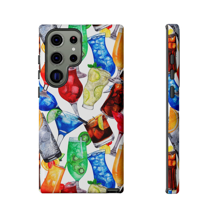 Cute Samsung Case | Cool Iphone Case | Summer Fruit Cocktail, Samsung S24, S23, S22, S21, IPhone 15 Case | Iphone 14 Case, Iphone 13 Case - Studio40ParkLane