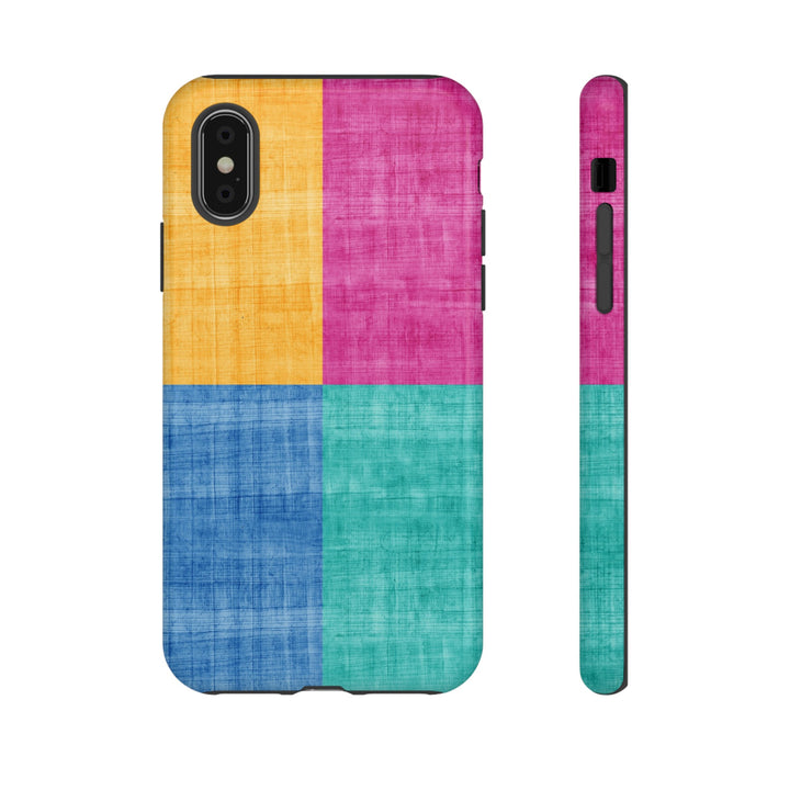 Impact Resistant, Colored Shapes, Cute Phone Cases for Samsung S24, S23, S22, S21, IPhone 15 pro Iphone 14 pro Iphone 13 IPhone 12 Iphone 11 - Studio40ParkLane