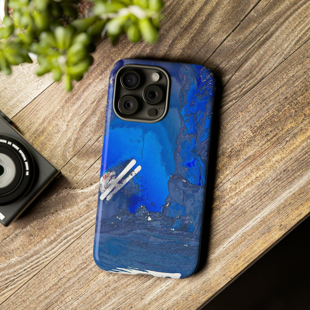 Cute IPhone Case | iPhone 15 Case | iPhone 15 Pro Max Case, Iphone 14 Case, Iphone 14 Pro Max Case IPhone Case for Art Lovers, Skiing Mountain - Studio40ParkLane