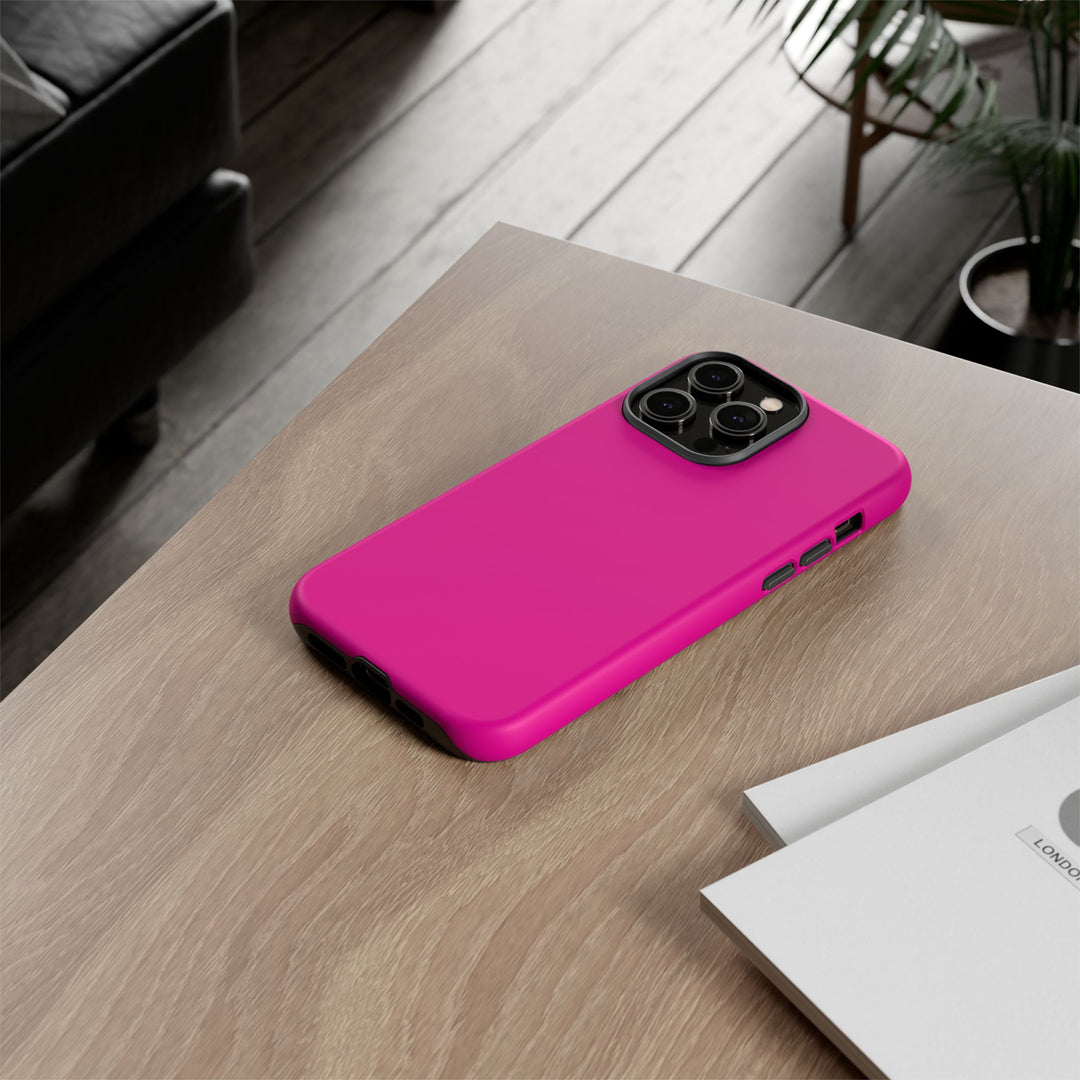 Cute Fun Cool Bright Pink Phone Case for, Samsung Galaxy S24, S23, S22, S21, IPhone 16 Case | Iphone 15, Iphone 14, IPhone 13 Case - Studio40ParkLane
