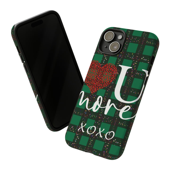 Cute IPhone Case | iPhone 15 Case | iPhone 15 Pro Max Case, Iphone 14 Case, Iphone 14 Pro Max Case IPhone Case for Art Lovers, Love You Green - Studio40ParkLane