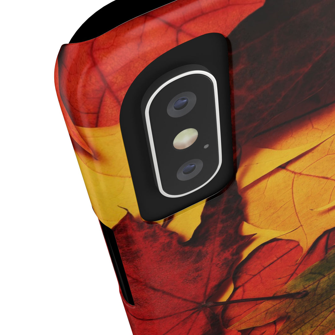 Slim Autumn Fall Leaves Gift Cute Phone Cases for Iphone 16 | iPhone 15 Case | iPhone 15 Pro Max Case, Iphone 14, Iphone 14 Pro Max, Iphone 13, Slim Mom Dad Gift - Studio40ParkLane