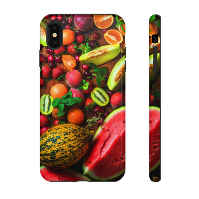 Fall Fruit Collage Cute Phone Case for, Samsung Galaxy S24, S23, S22, S21, IPhone 16 Case | Iphone 15, Iphone 14, IPhone 13 Case Mom Dad Gift