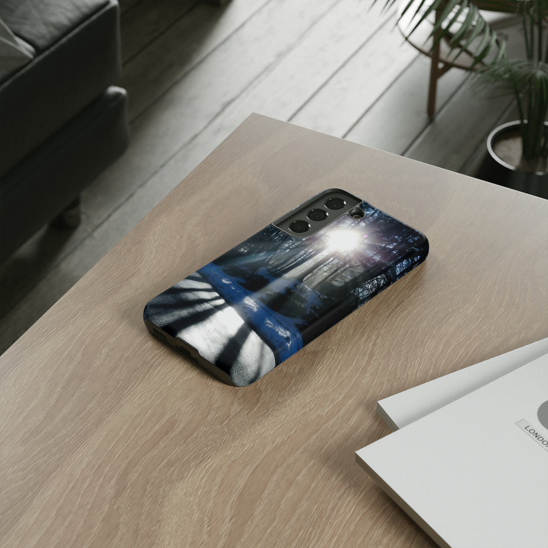 Cute Samsung Phone Case | Aesthetic Samsung Phone Case | Galaxy S23, S22, S21, S20 | Winter Sunshine, Protective Phone Case - Studio40ParkLane