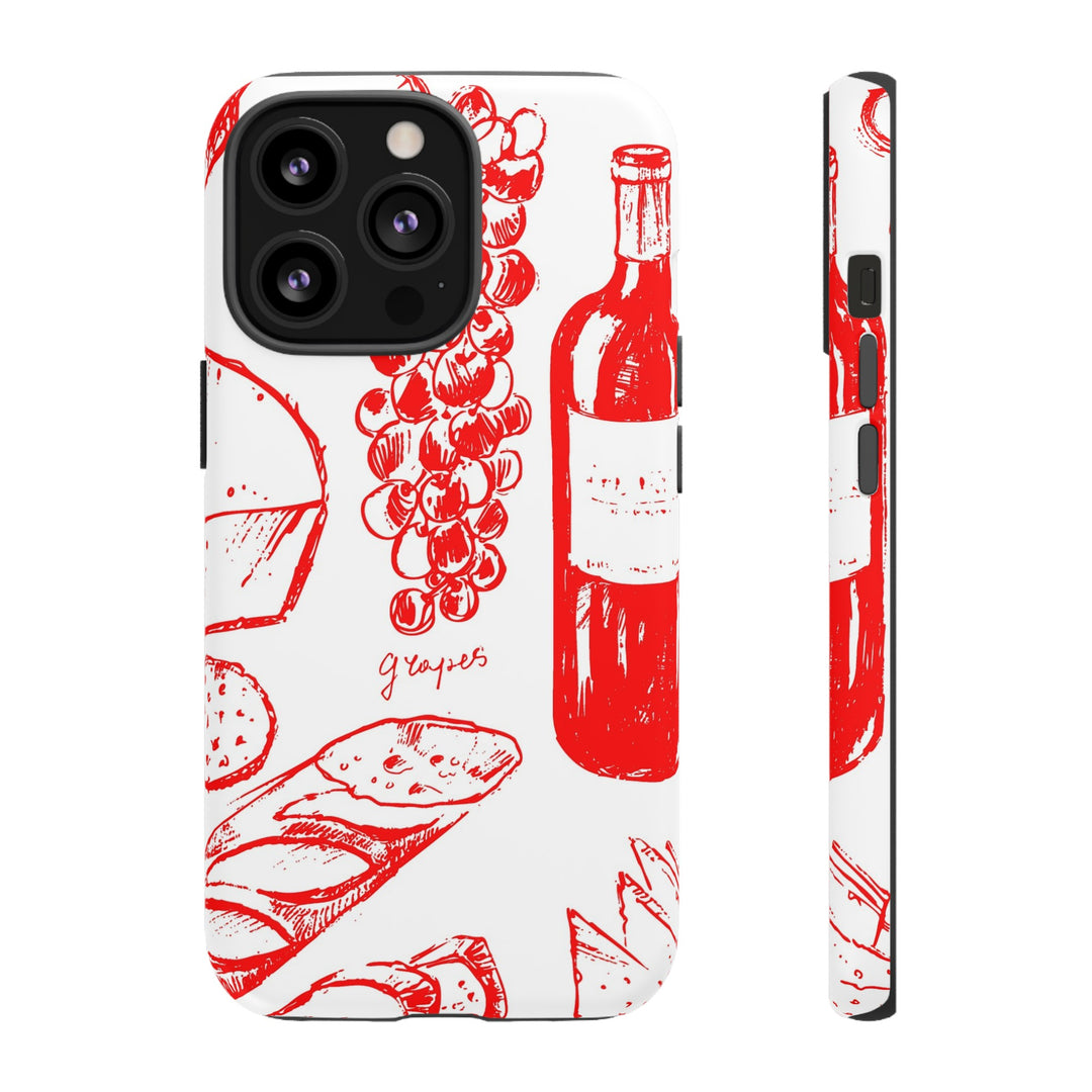Impact Resistant, Italian French, Cute Phone Cases for Samsung S24, S23, S22, S21, IPhone 15 pro Iphone 14 pro Iphone 13 IPhone 12 Iphone 11 - Studio40ParkLane