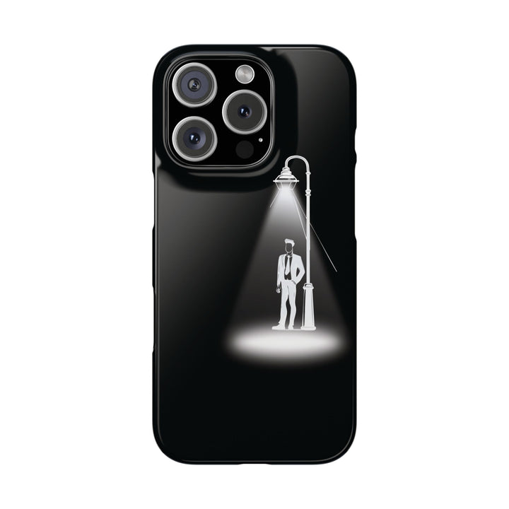 Slim Mystery Man Spotlight Gift for Her Cute Phone Cases for Iphone 16 Pro Max | iPhone 15 Case | iPhone 15 Pro Max Case, Iphone 14, 13, 12, 11, 10, 8, 7 - Studio40ParkLane