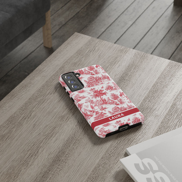 Premium Tough Personalized Initial Custom Gift Cute Phone Cases for Samsung Galaxy S24, S23, S22, S21 Plus, Ultra, Iphone 16, 15, 14 Pro Max - Studio40ParkLane
