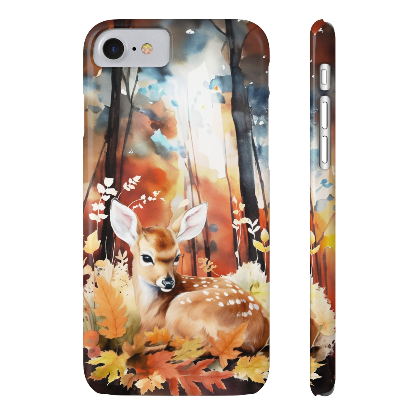 Fall Autumn Forest Deer Gift for Her Cute Phone Cases for Iphone 16 | iPhone 15 Case | iPhone 15 Pro Max Case, Iphone 14, Iphone 14 Pro Max, Iphone 13, Slim