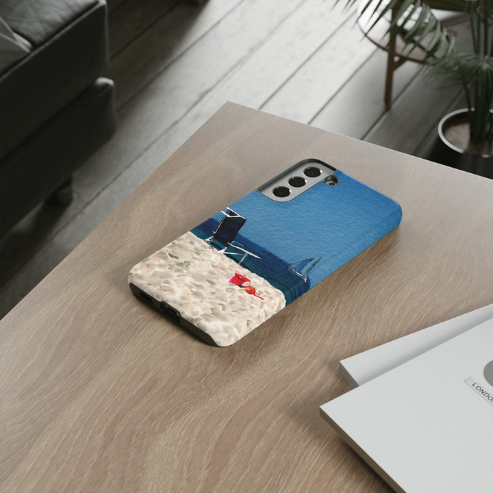 Cute Samsung Case | Cool Iphone Case | Summer Blue Beach Chair, Samsung S24, S23, S22, S21, IPhone 15 Case | Iphone 14 Case, Iphone 13 Case - Studio40ParkLane