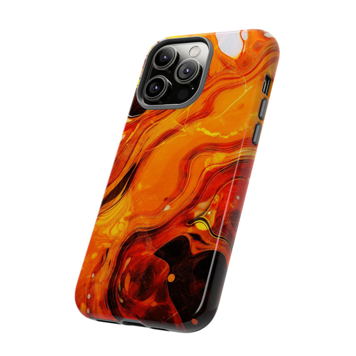 Impact Resistant, Fall Colors Marble, Cute Phone Cases for Samsung S24, S23, S22, S21, IPhone 15 pro Iphone 14 pro Iphone 13 IPhone 12 Iphone 11 - Studio40ParkLane