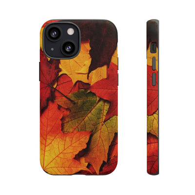 Autumn Fall Leaves Gift Cute Phone Case for, Samsung Galaxy S24, S23, S22, S21, IPhone 16 Case | Iphone 15, Iphone 14, IPhone 13 Case Mom Dad Gift