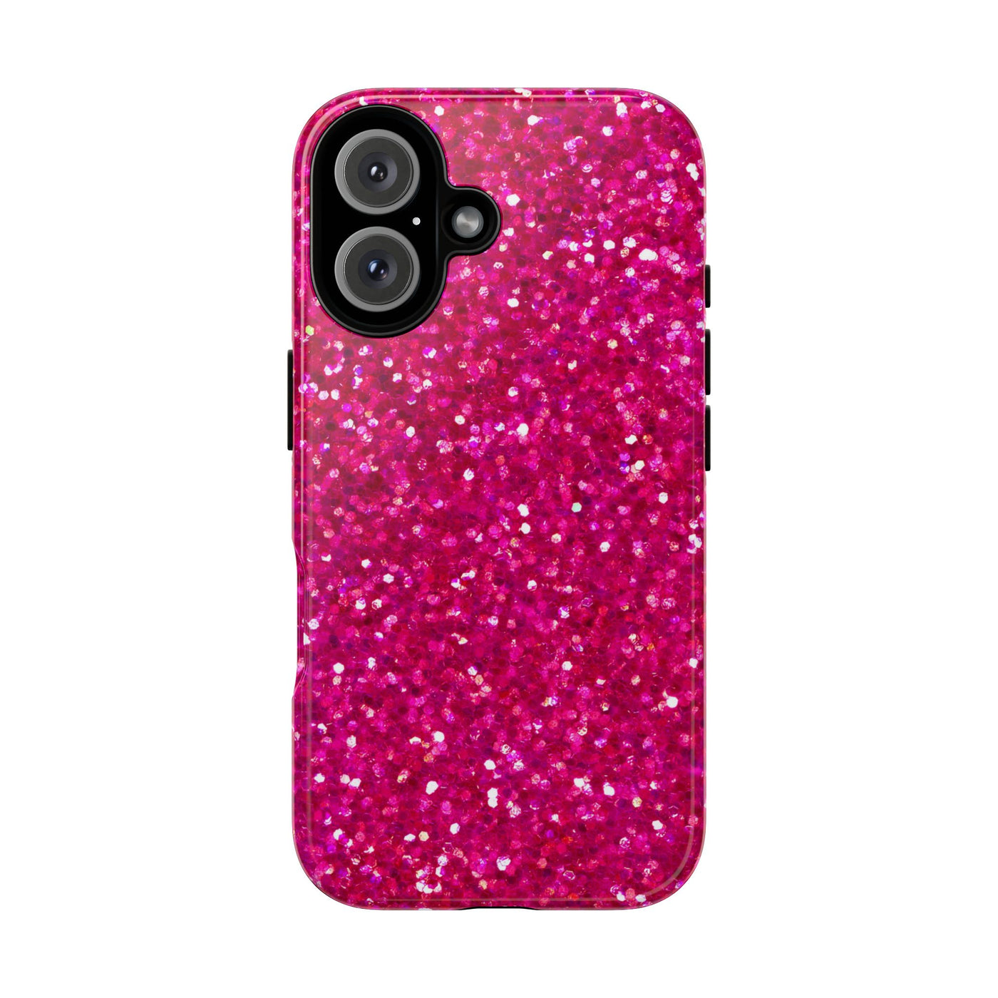 Pink Glitter Cute Phone Case, for IPhone 16 pro Max | Iphone 15, Iphone 14, IPhone 13 Case, 11 8 7, Samsung Galaxy S24, S23, S22, S21, 2 Layer Protection