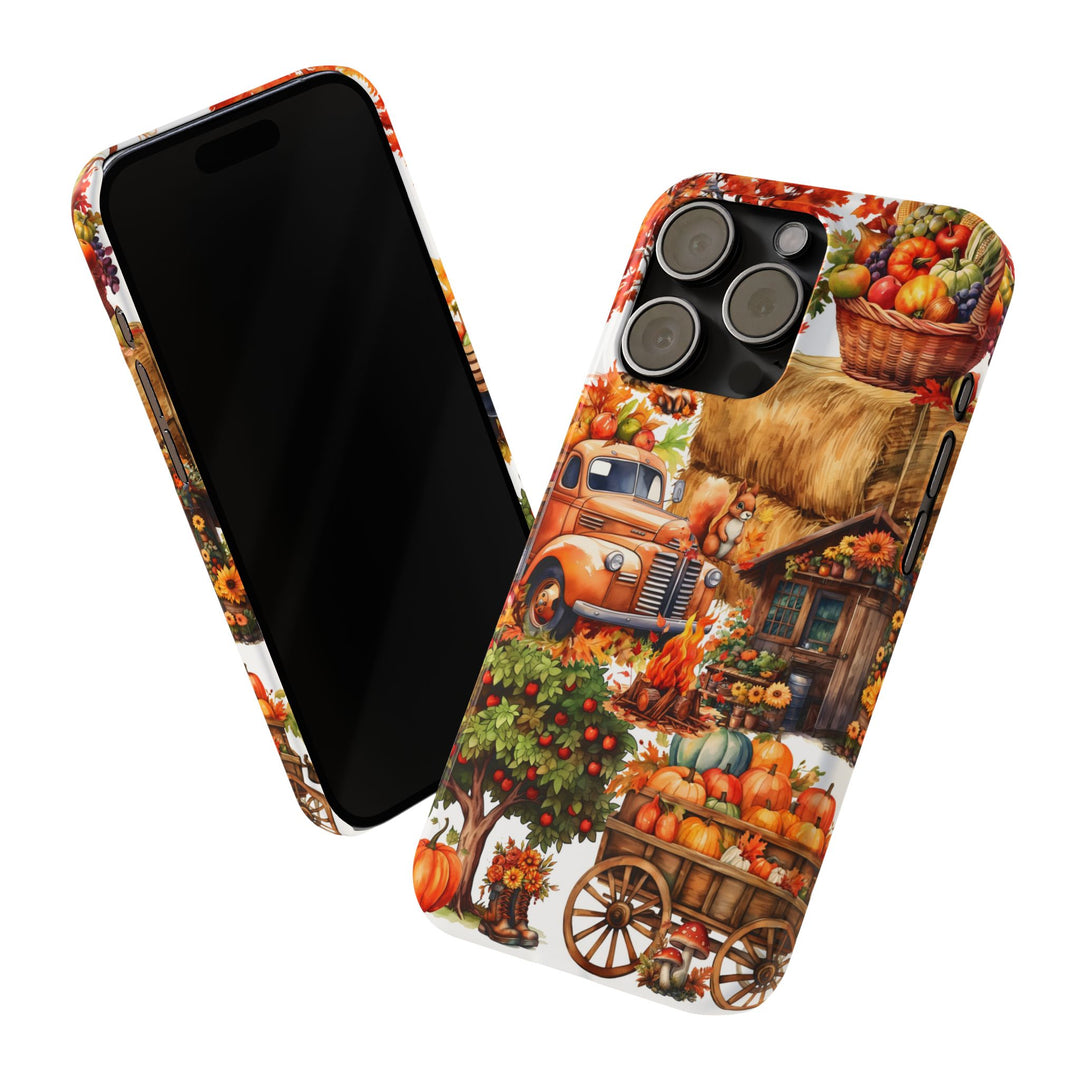 Slim Fall Coquette Collage Cute Phone Cases for Iphone 16 | iPhone 15 Case | iPhone 15 Pro Max Case, Iphone 14, Iphone 14 Pro Max, Iphone 13, Mom Dad Gift - Studio40ParkLane