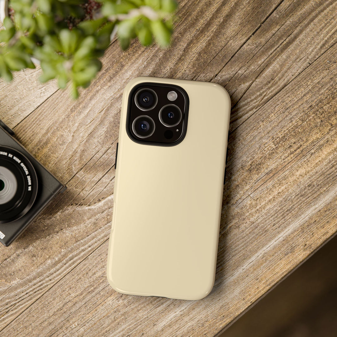 Premium Tough Pale Yellow Gift for Her Cute Phone Cases for Samsung S25 S24, S23, S22, S21, Iphone, 16, 15, 14, 13 Pro Max Ultra - Studio40ParkLane