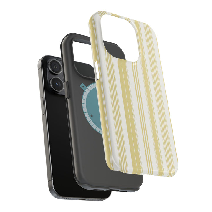 MagSafe Cute Phone Case, Coastal Striped Phone Case for iPhone 17 16 15 14 13 12 Pro Max, Samsung S25 S24 S23 Ultra case