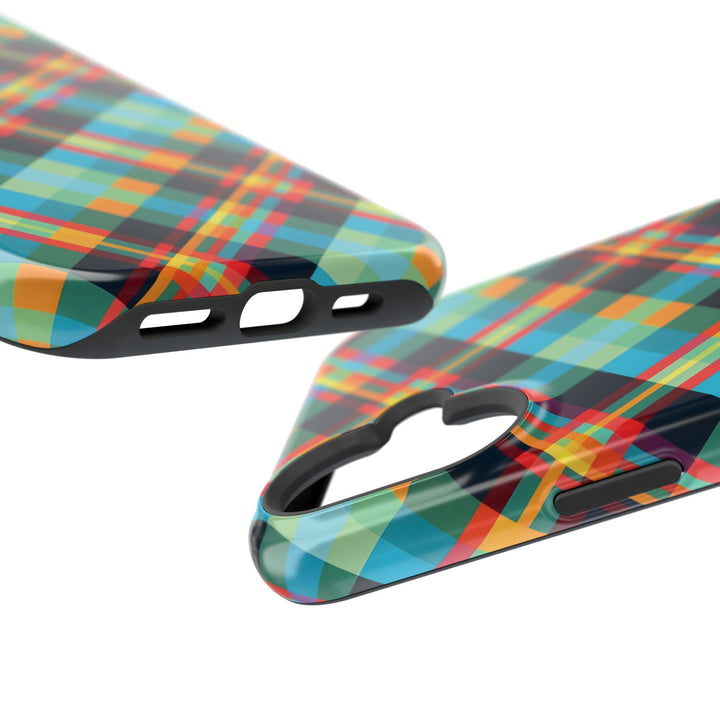 Checkered Plaid Magsafe Gift for Her Cute Phone Case for Iphone, | iPhone 16 | iPhone 15 Pro Max, Iphone 14 Pro Max, 13 12 11 10 9 8 7 - Studio40ParkLane
