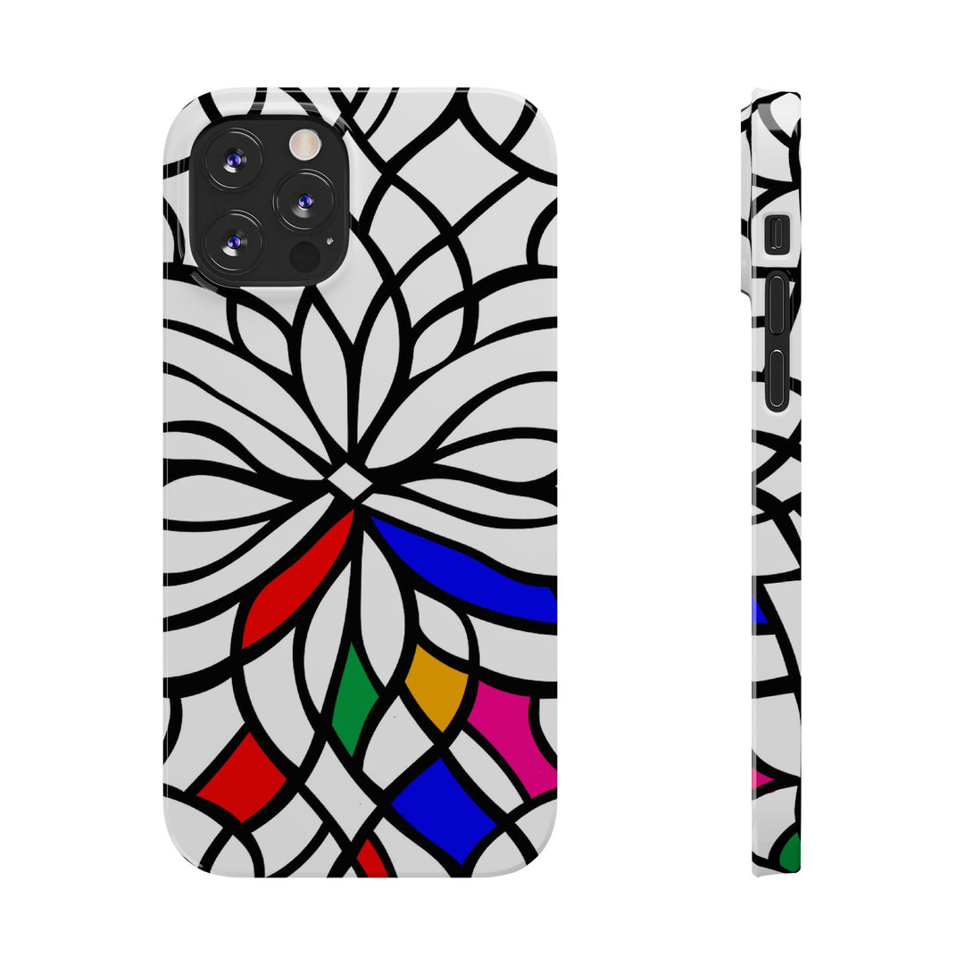 Slim Cute Phone Cases for Iphone | iPhone 15 Case | iPhone 15 Pro Max Case, Iphone 14, Iphone 14 Pro Max, Iphone 13, Colored Spider Web - Studio40ParkLane