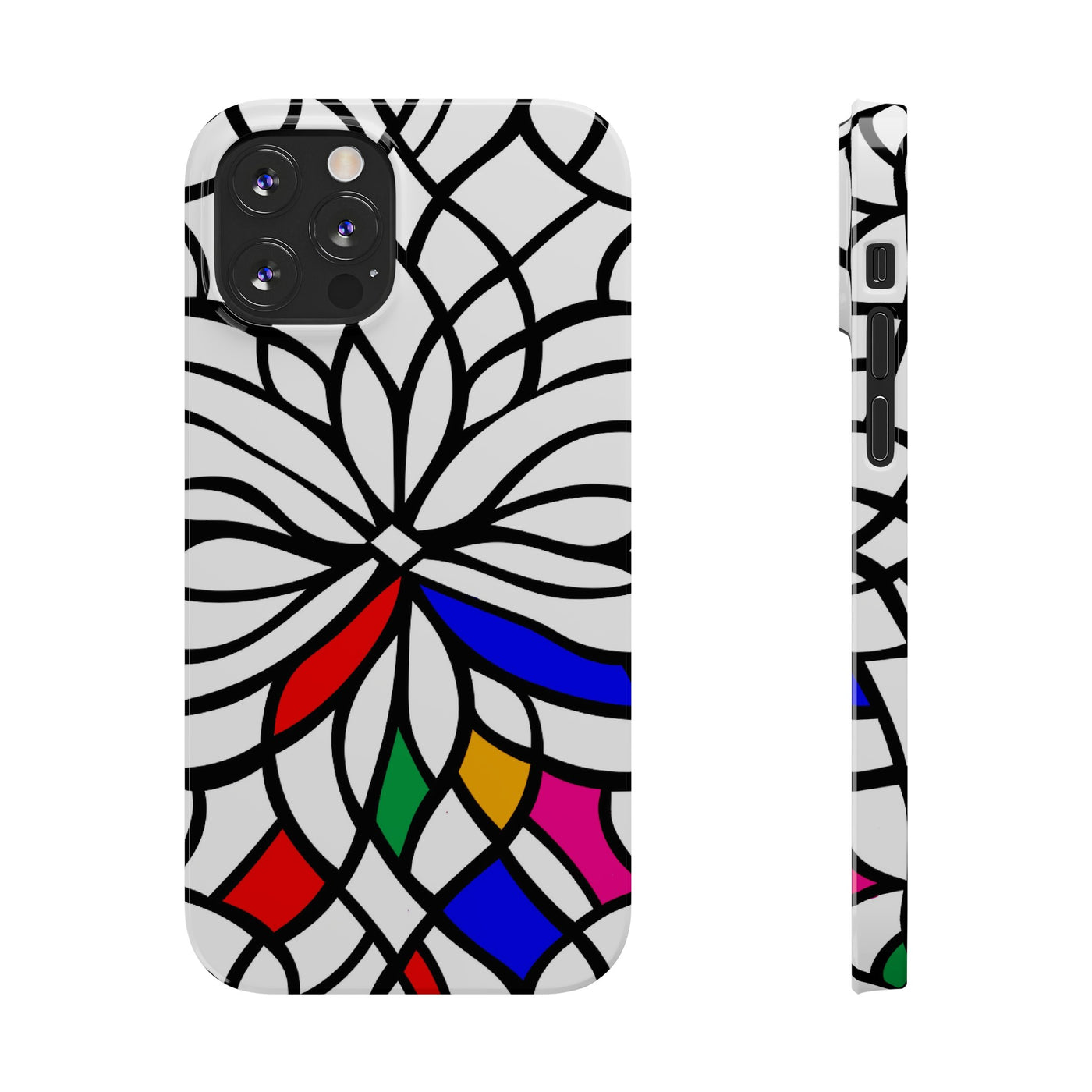 Slim Cute Phone Cases for Iphone  | iPhone 15 Case | iPhone 15 Pro Max Case, Iphone 14, Iphone 14 Pro Max, Iphone 13, Colored Spider Web