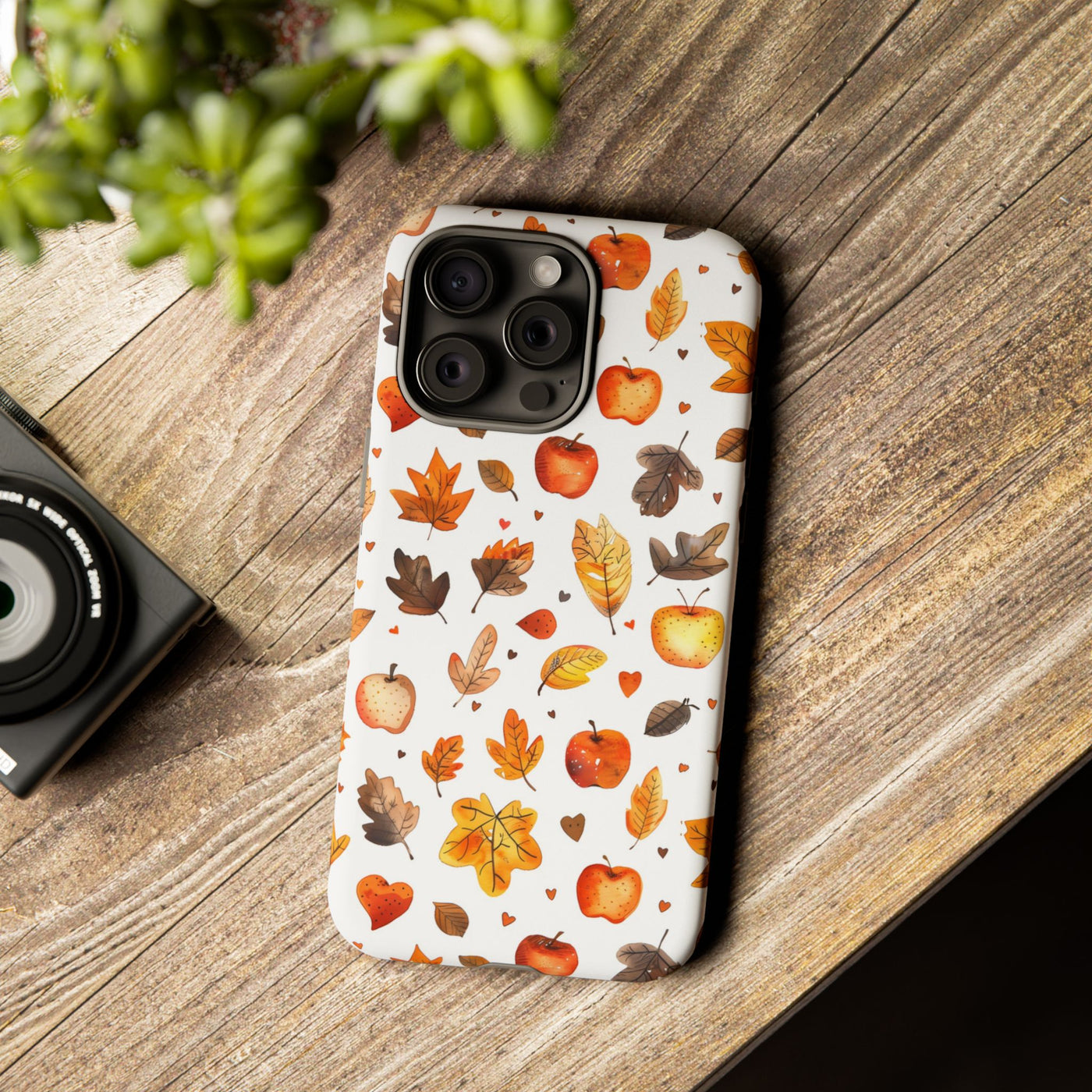 Autumn Fall Leaves Gift for Her Cute Phone Case for, Samsung Galaxy S24, S23, S22, S21, IPhone 16 Case | Iphone 15, Iphone 14, IPhone 13 Case