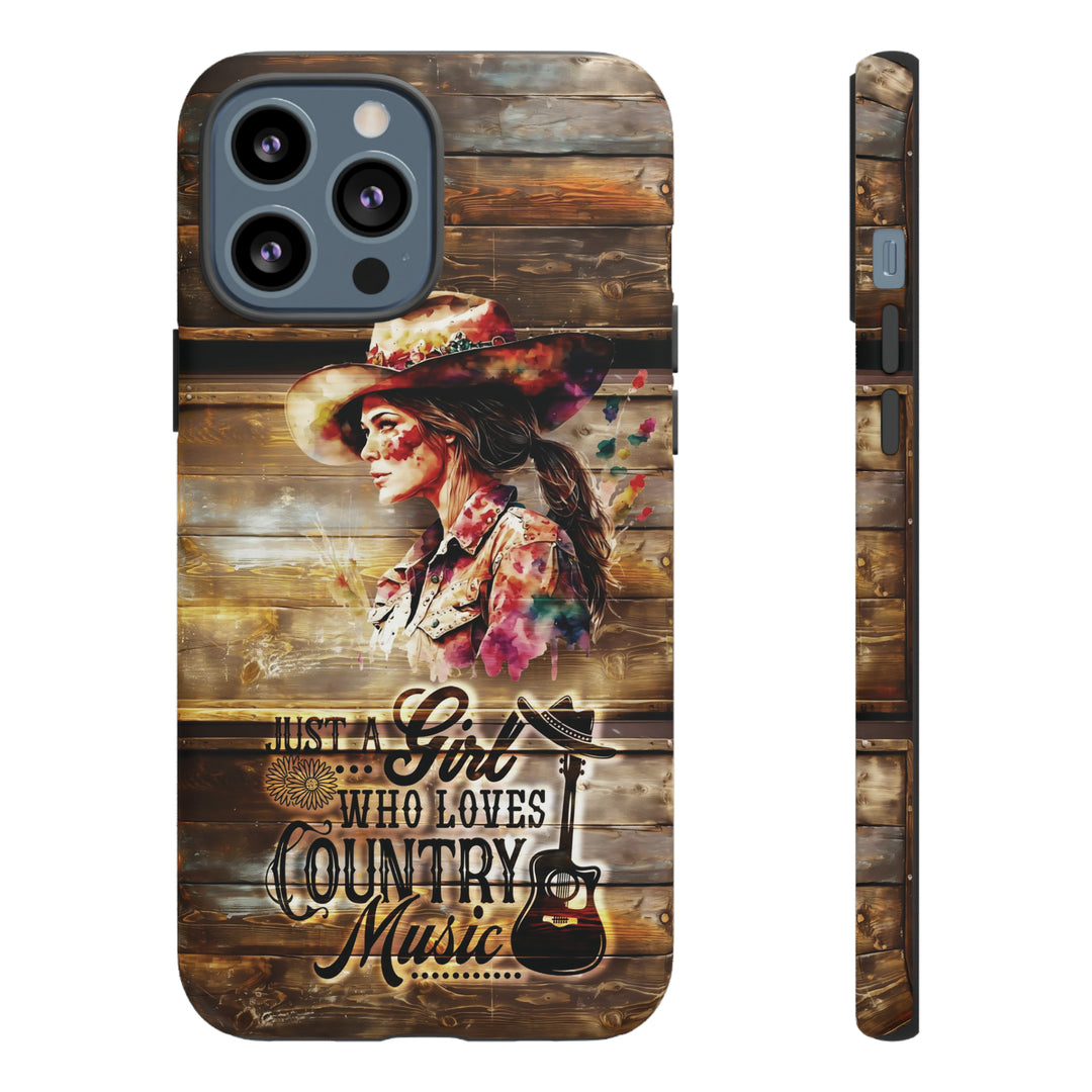 Cute IPhone Case | Country Music Girl iPhone 15 Case | iPhone 15 Pro Case, Iphone 14 Case, Iphone 14 Pro Max Case, Protective Iphone Case - Studio40ParkLane