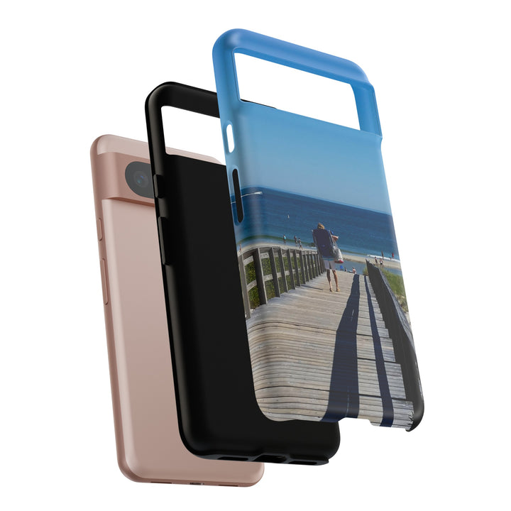 Cute Samsung Case | Cool Iphone Case | Summer Beach Walk, Samsung S24, S23, S22, S21, IPhone 15 Case | Iphone 14 Case, Iphone 13 Case - Studio40ParkLane