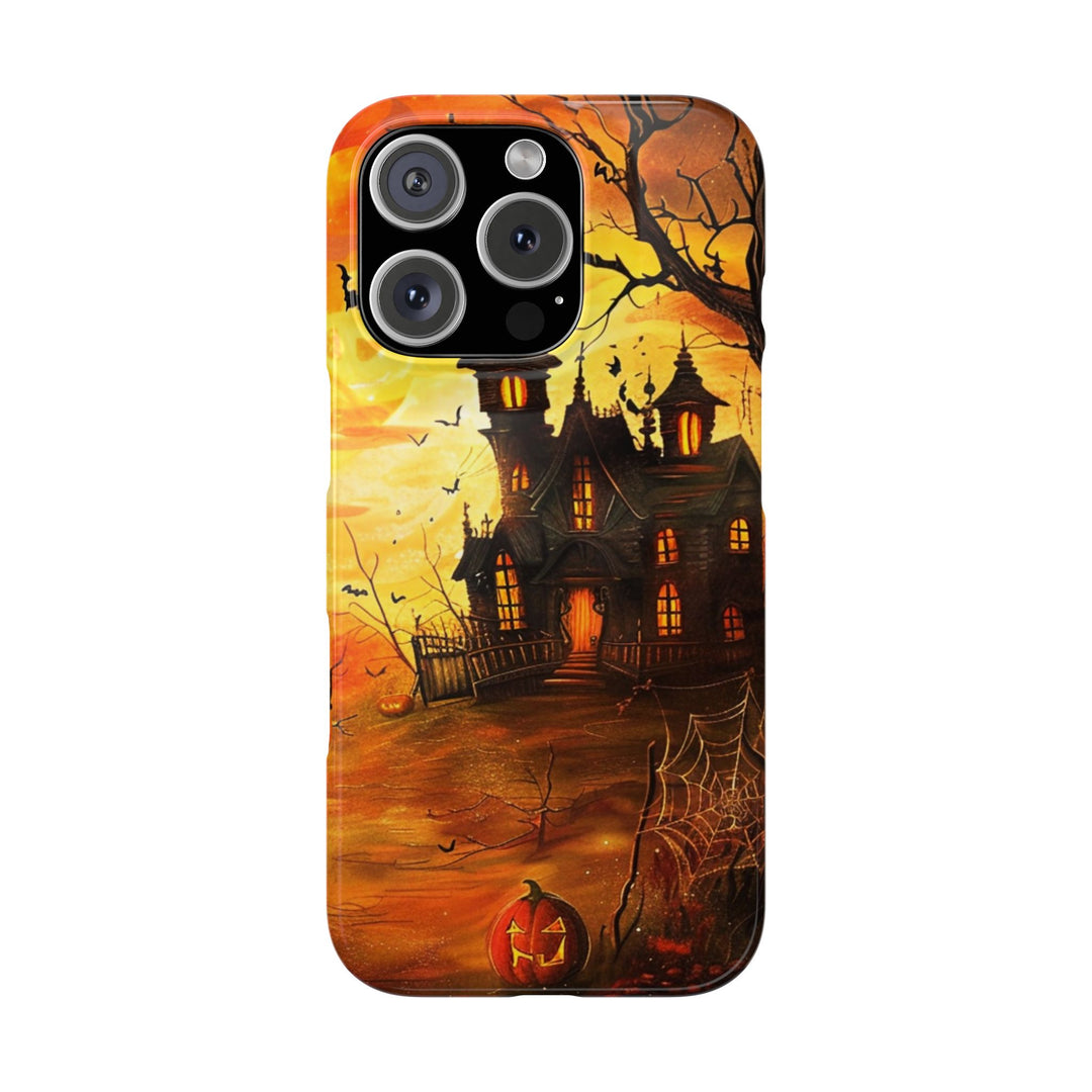 Slim Halloween Spooky Slim Cute Phone Cases for Iphone | iPhone 15 Case | iPhone 15 Pro Max Case, Iphone 14, Iphone 14 Pro Max, Iphone 13 - Studio40ParkLane
