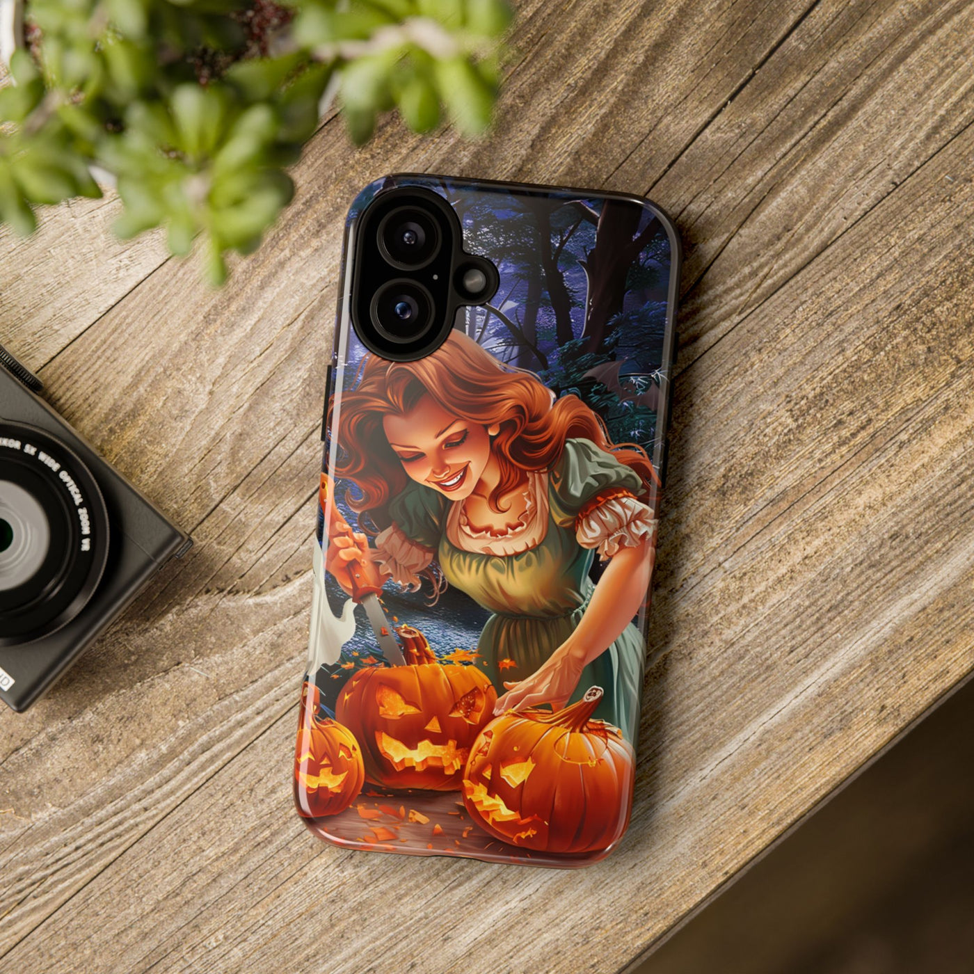 Autumn Fall Pumpkin Fairy Gift for Her Cute Phone Case for, Samsung Galaxy S24, S23, S22, S21, IPhone 16 Case | Iphone 15, Iphone 14, IPhone 13 Case