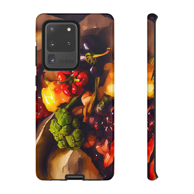 Impact Resistant, Fall Farm Vegetables, Cute Phone Cases for Samsung S24, S23, S22, S21, IPhone 15 pro Iphone 14 pro Iphone 13 IPhone 12 Iphone 11