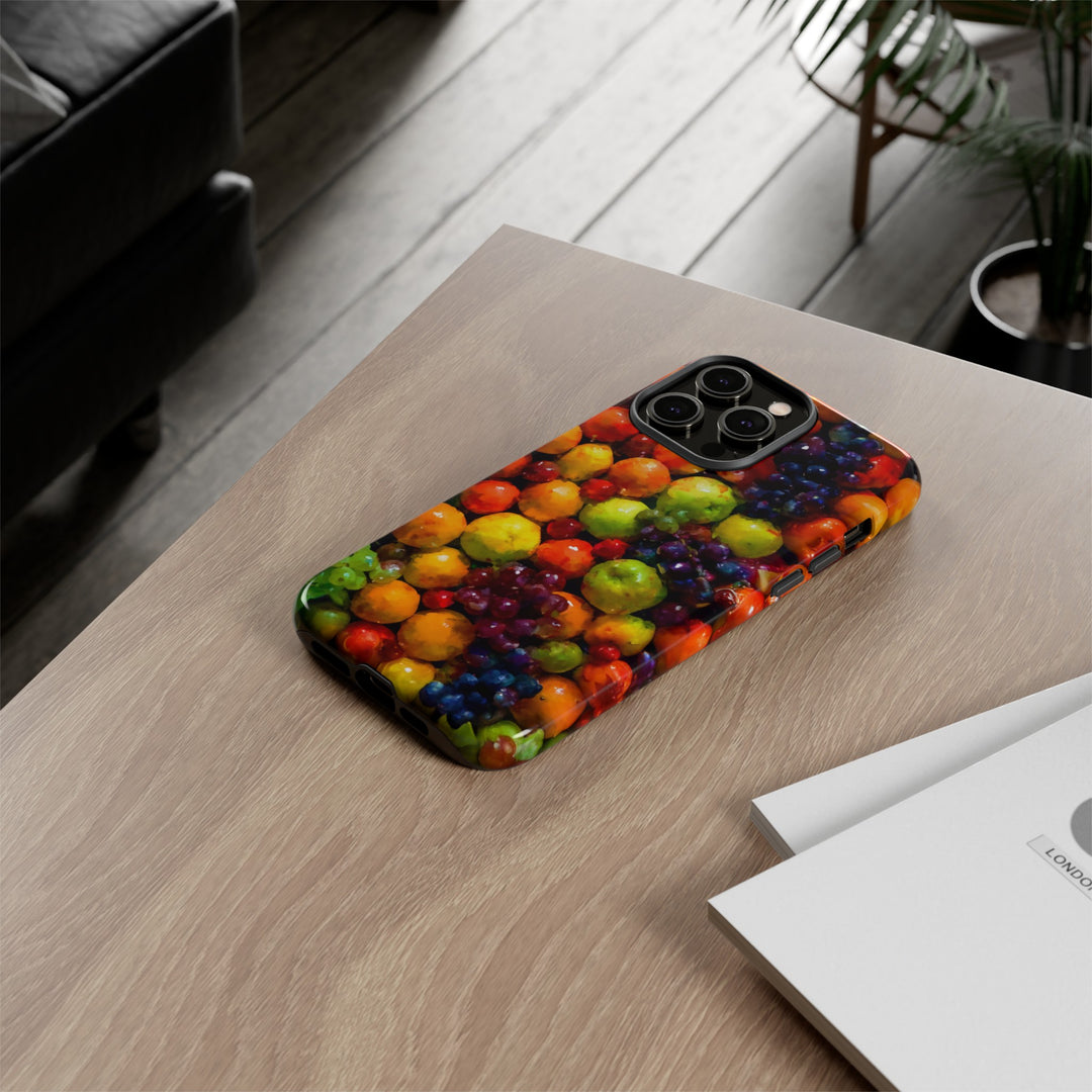 Impact Resistant, Fall Fruit, Cute Phone Cases for Samsung S24, S23, S22, S21, IPhone 15 pro Iphone 14 pro Iphone 13 IPhone 12 Iphone 11 - Studio40ParkLane